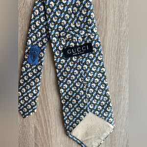 Gucci Multicolor Geometric Silk Tie